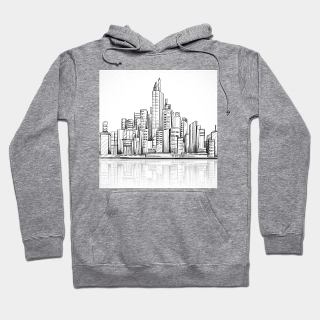 New York Sketch Hoodie by MajorCompany